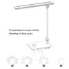 kighLED Table Lamp Dimmable Touch Switch Folding Desk Lamp